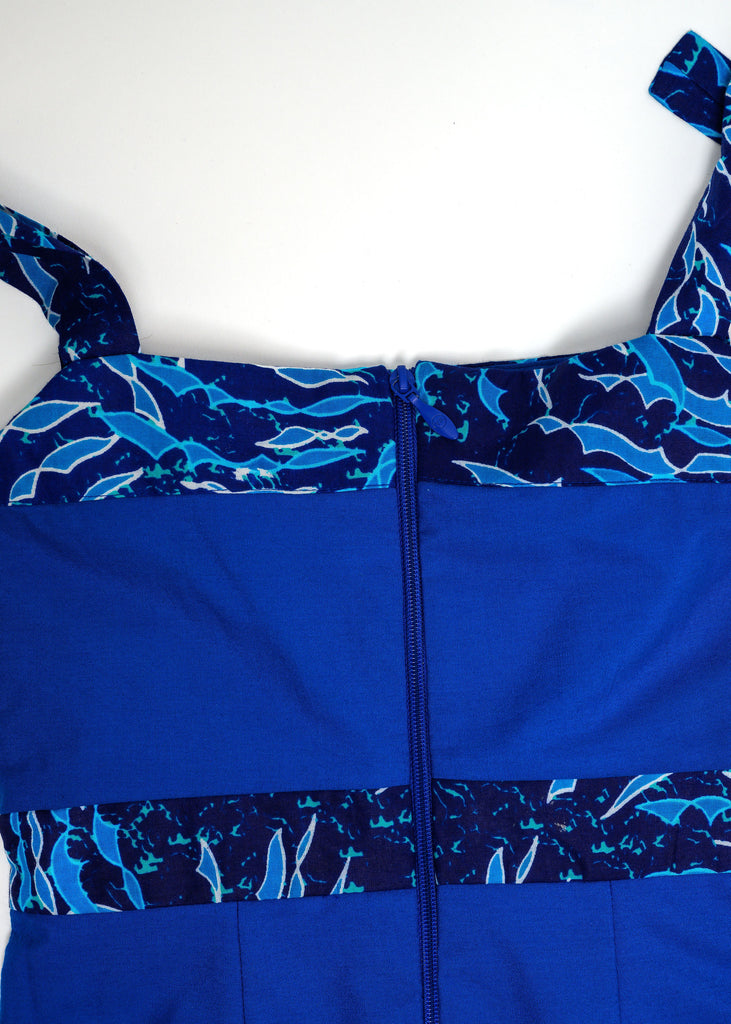 Oyin’s Tailored Dress (Ocean Blue)