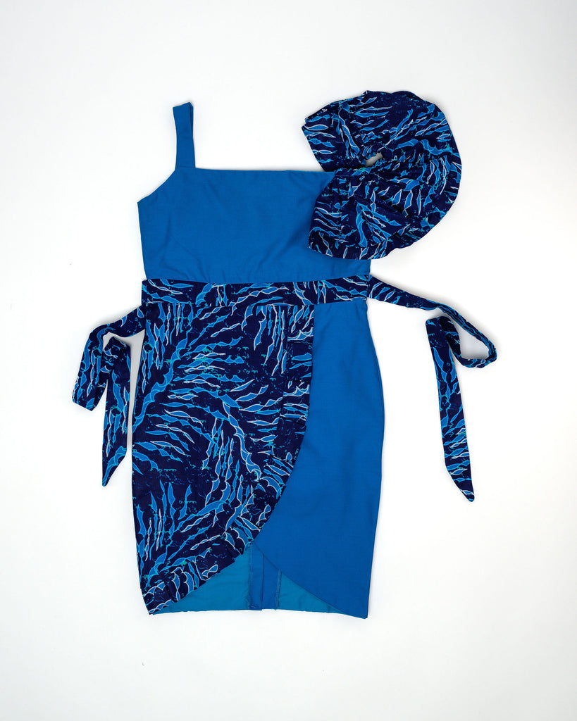 Oyin’s Dress (Ocean Blue)